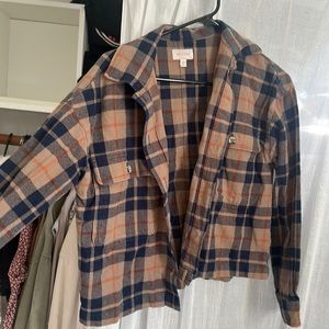 Brixton flannel jacket worn once